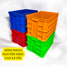 sóng nhựa bít cao 39cm, dài 61cm, rộng 42cm