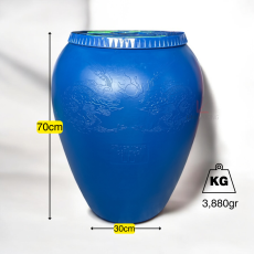 Lu nhựa 120l, lu chứa nước siêu bền