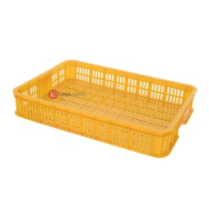 Sóng nhựa hở cao 1 tấc chịu được nhiêt độ lạnh, kích thước dài 61cm rộng 42cm cao 10cm